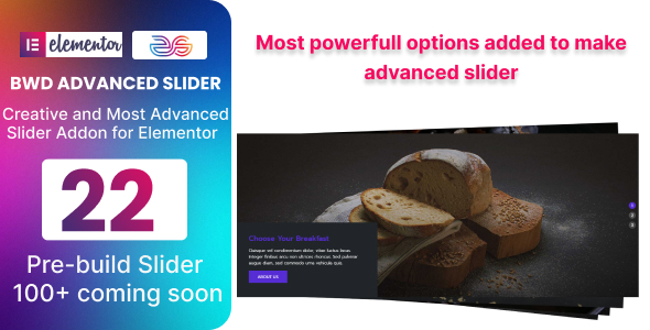 Stepped forward Slider Addon For Elementor