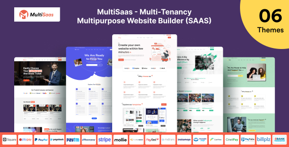 MultiSaas – Multi-Tenancy Multipurpose Internet space Builder (Saas)