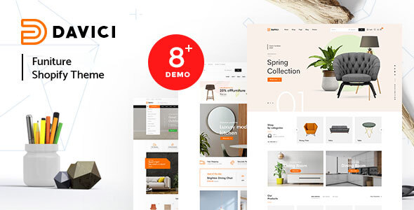 Davici Final Shopify 2 Theme | RTL Supported