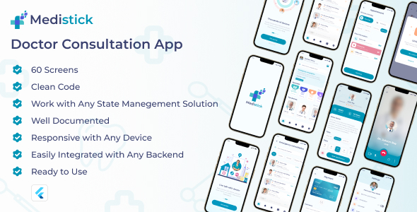 Medistick – Doctor Session Flutter Template