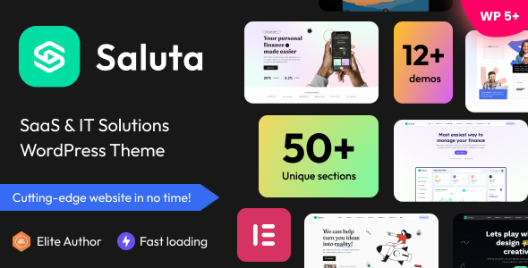 Saluta – SaaS & IT Alternatives WordPress Theme