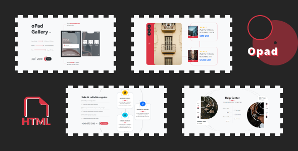 Opad – Mini Retailer HTML Template