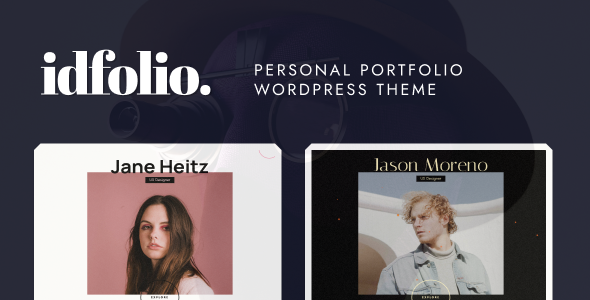 idfolio – Deepest Portfolio WordPress Theme