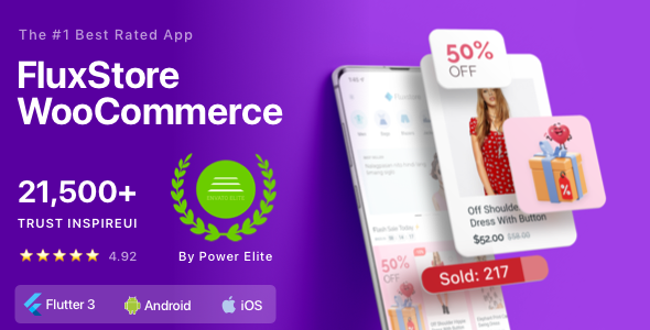 Fluxstore WooCommerce – Flutter E-commerce Elephantine App