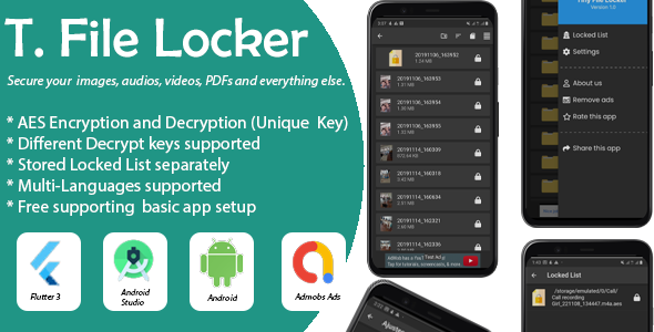 Cramped File Locker  – Flutter