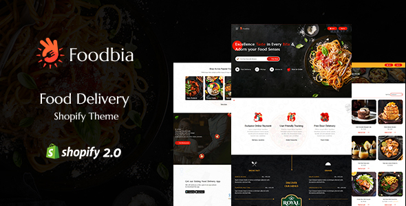 Foodbia – Food Shipping Shopify Theme