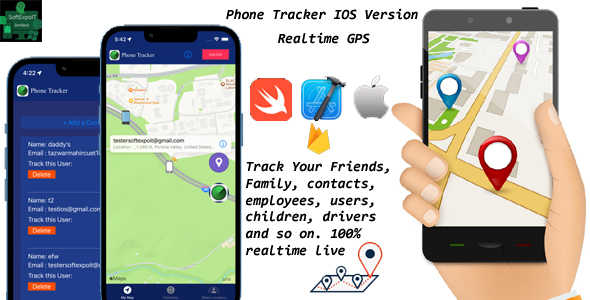 Phone Tracker (IOS Version) – Realtime Gps Are residing Tracking of Telephones/Contacts , Lost Telephones WorldWide