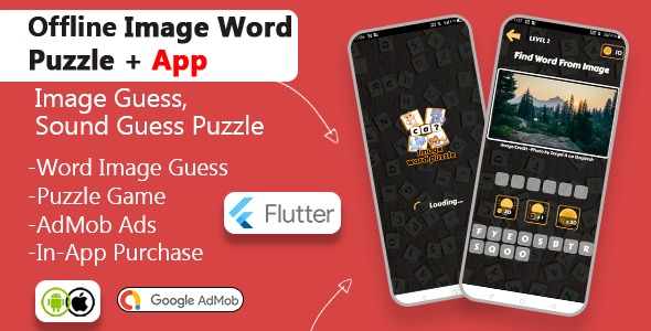 Flutter Characterize Word Puzzle Sport