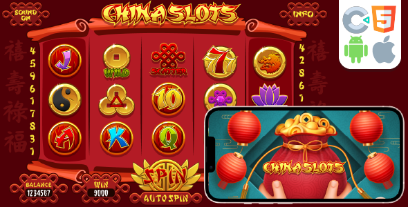 China Slot Machine Sport – HTML5,Construct3