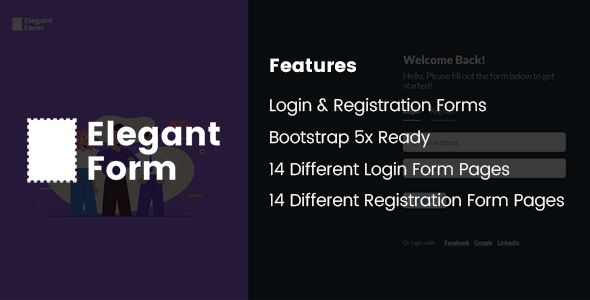 Tidy Forms – Login and Register Shatter Templates