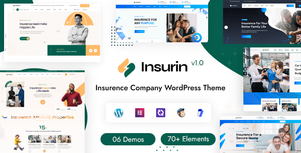 Insurin – Insurance coverage WordPress Theme