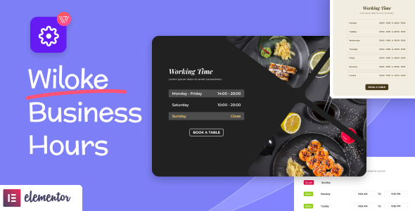 Wiloke Enterprise Hours For Elementor