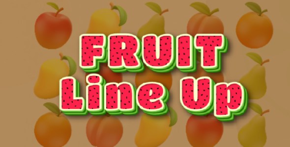 Fruit Line Up HTML5 Game