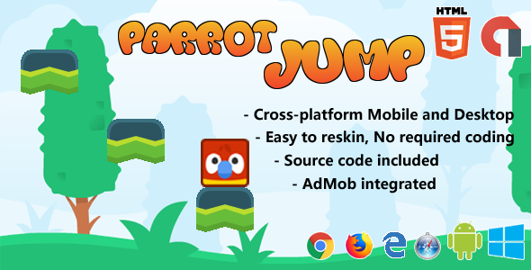 Parrot Leap – HTML5 Game