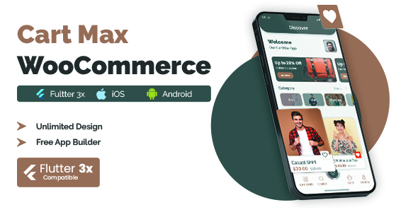 CartMax WooCommerce – Flutter E-commerce application