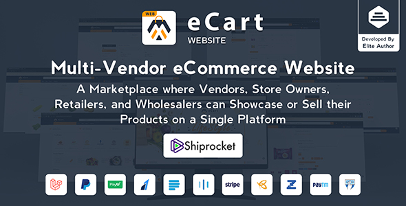 eCart Web – Multi Vendor eCommerce Marketplace