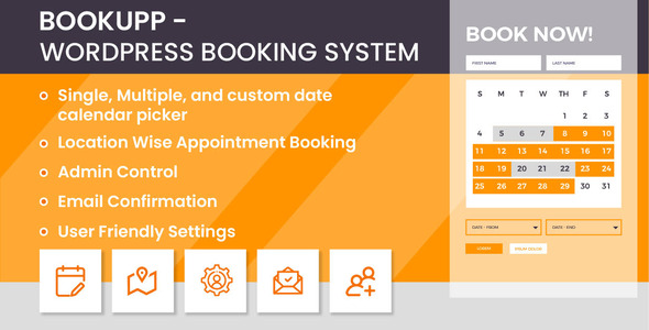 BookUpp – WordPress Reserving Gadget