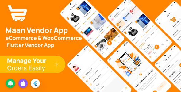 Maan Supplier App – eCommerce & WooCommerce Flutter Supplier App