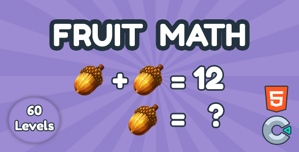 Fruit Math – Html5 (Construct3)