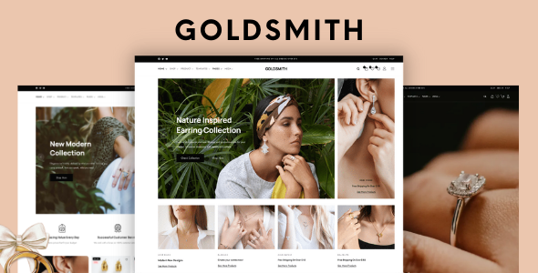 GoldSmith – Jewellery Store WooCommerce Theme