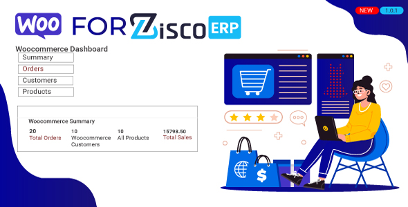 WooCommerce Module for ZiscoERP