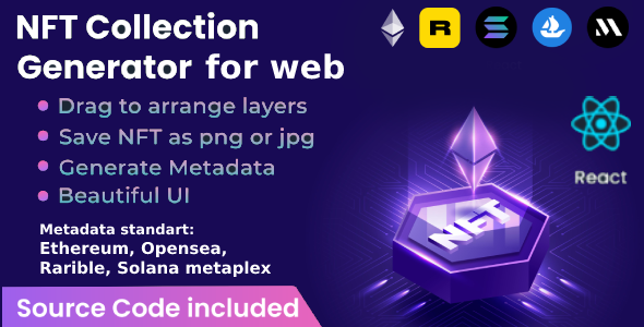 NFT Sequence Generator for Web