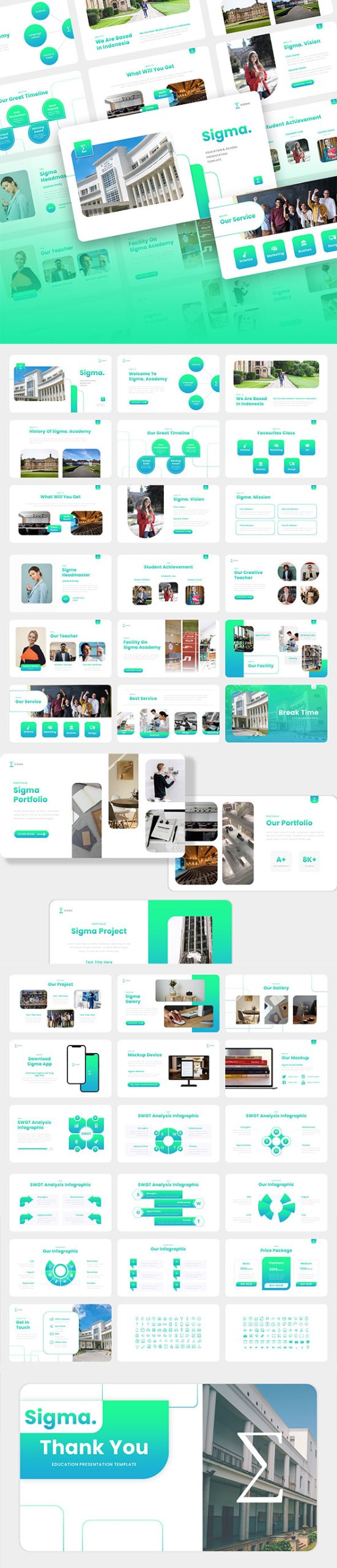 Sigma – Training Powerpoint Template