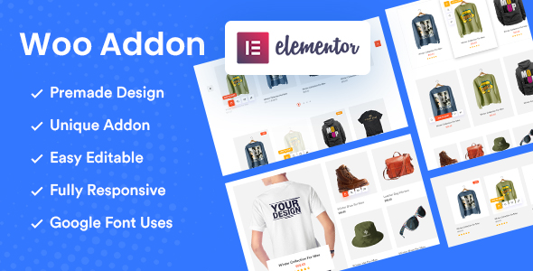 Elementor Addons For WooCommerce Product