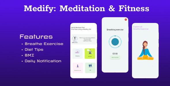 Medify: Meditation & Health with Google Admob