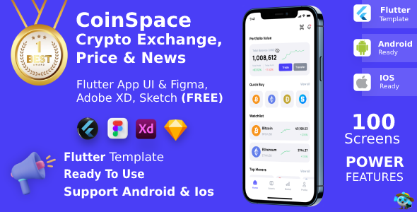 Crypto Forex App FIGMA + XD + SKETCh + Sonar Qube Take a look at Narrative | UI Equipment | Flutter | CoinSpace