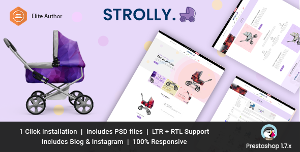 Strolly Responsive Prestashop Theme