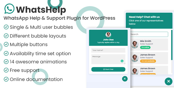 WhatsApp Chat Enhance Pro WordPress Plugin