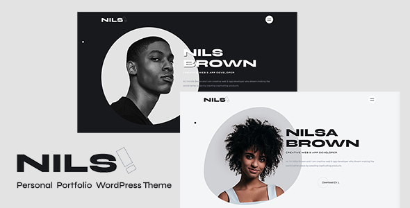 Nils – Private Portfolio WordPress Theme