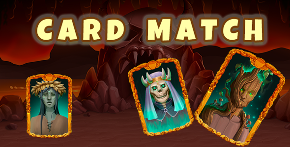 Card Match – Html5 (Construct3)