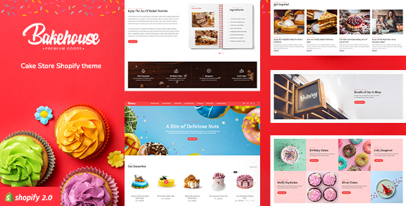 Bakehouse – Cake Store Shopify Theme