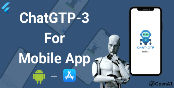 Flutter ChatGPT Moblie App for Android and IOS with Textual snort material Chat and Image Era