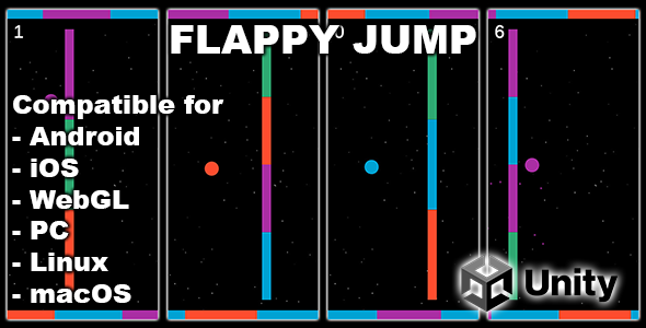 Flappy Shade Soar – Unity Recreation Supply Code for android and iOS