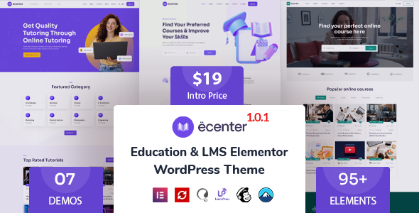 Ecenter – Education WordPress Theme