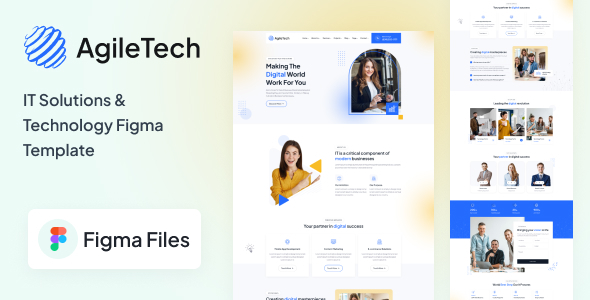 Agiletech – IT Choices & Technology Figma Template