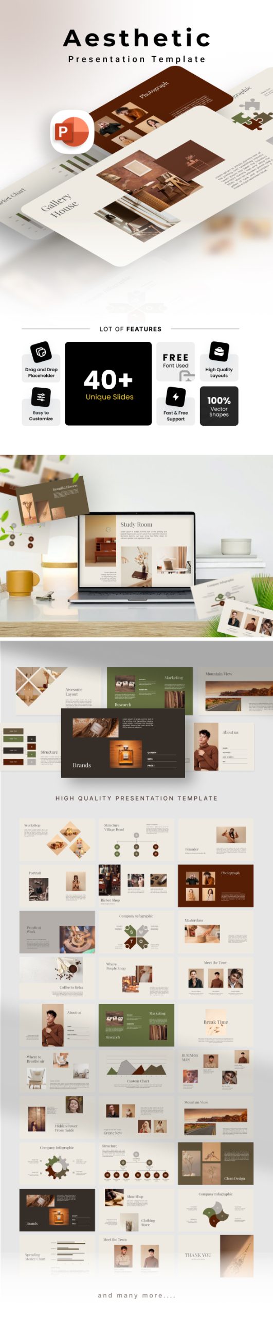 Pleasurable Commerce PowerPoint Template