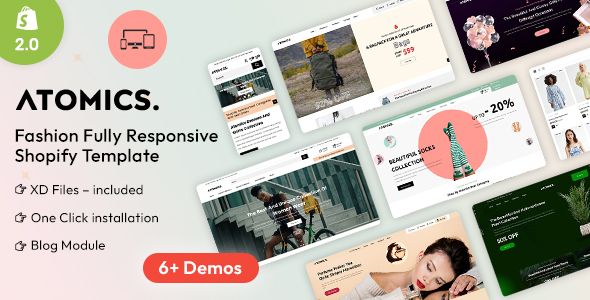 Atomics – Multipurpose Model Shopify 2.0 Theme