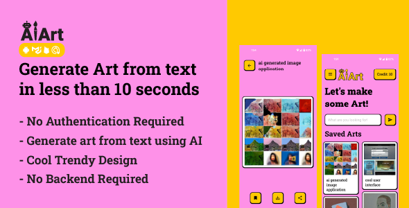 AIArt – Generate art from text