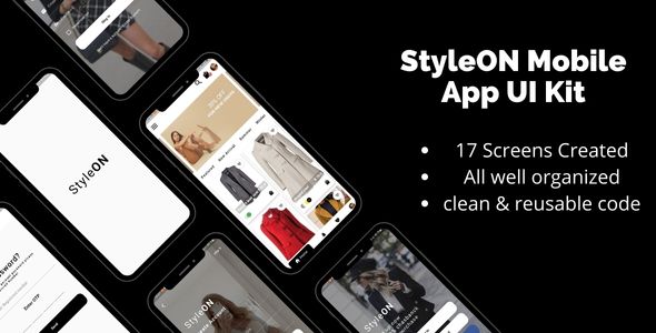 Flutter – UI KIT Template Shopping