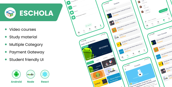 Eshola – Online Learning, Course Selling App