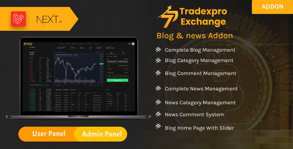 Tradexpro – Blog News Addon