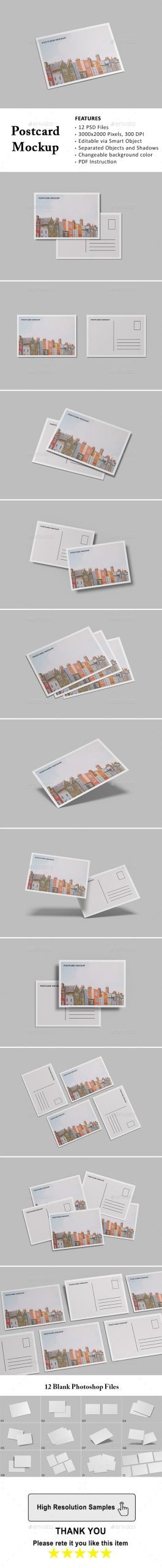 Postcard Mockup