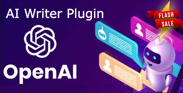 OpenAI Writer Plugin, Command material Generator & Writing Assistant Tools.