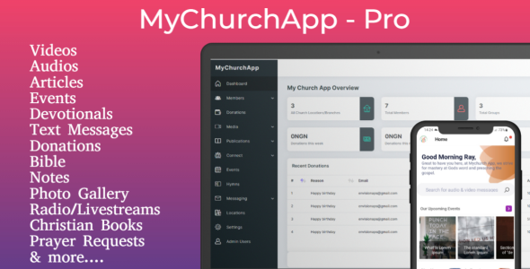 MyChurch App Skilled – Android & IOS