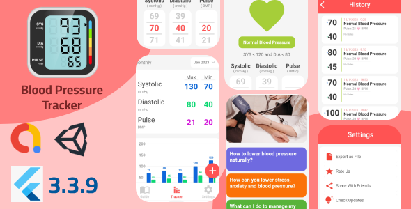 Blood Stress Tracker – Flutter App