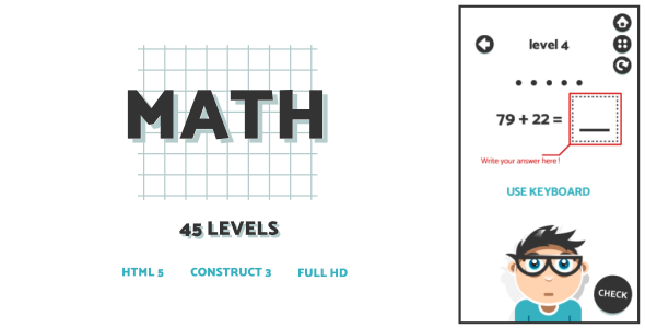 Math – HTML5 Sport (Construct3)